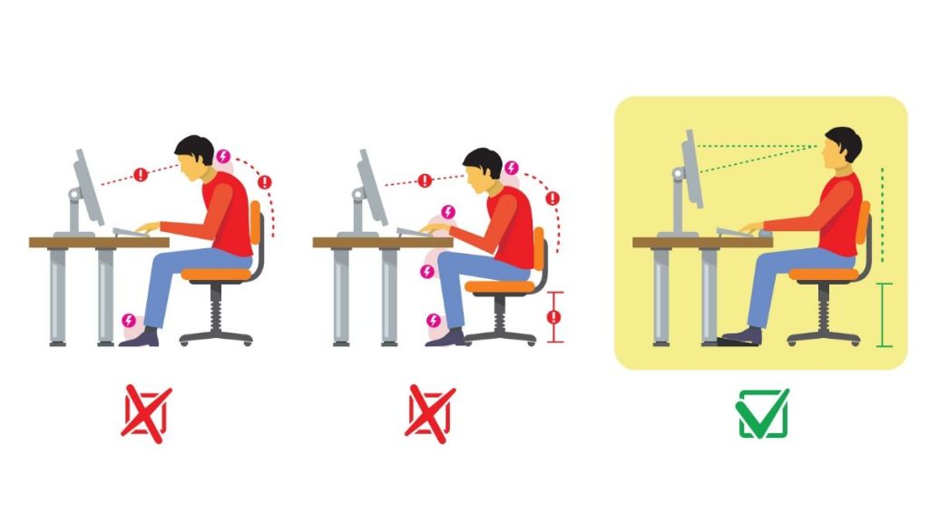 posture at desk
