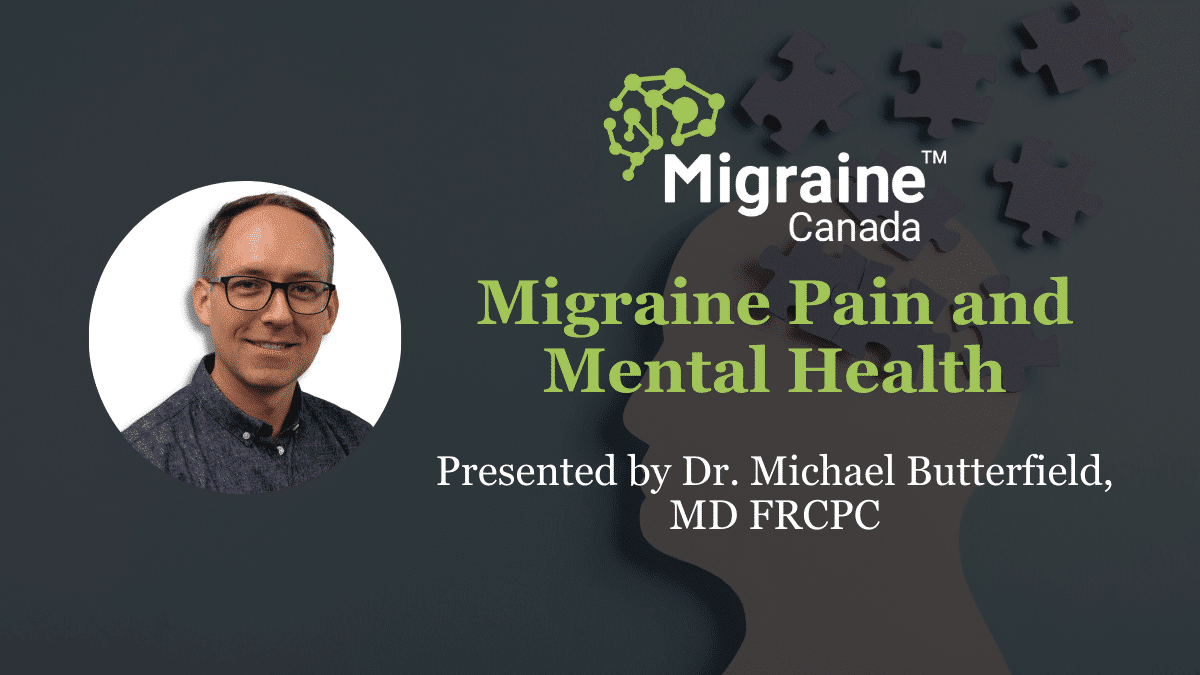 VIdeo Post 43 - Migraine Pain and Mental Health