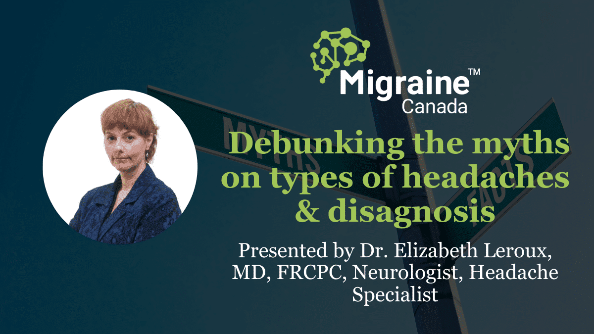 Video Post 52 - Debunking the myths on types of headaches & disagnosis