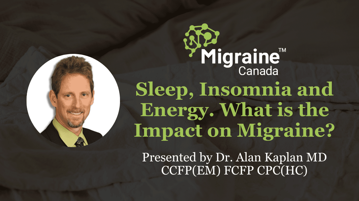 Video Pot 56 - The impact of sleep and insomnia on Migraine