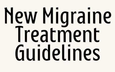 New Canadian Migraine Treatment Guidelines