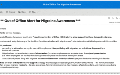 Migraine Awareness Month &ndash; Out of Office
