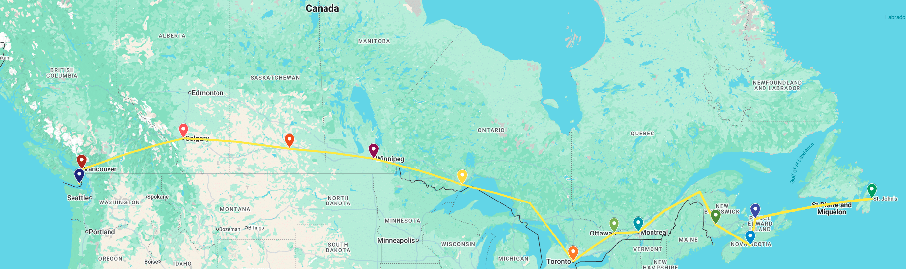 Map Canada - Move for Migraine Map Canada - Move for Migraine