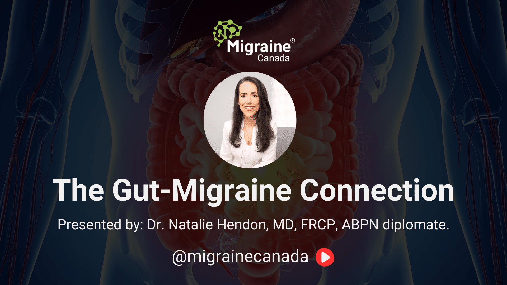The Gut Migraine connection webinar recording banner