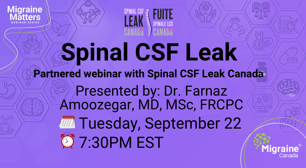 Spinal CSF Leak Webinar