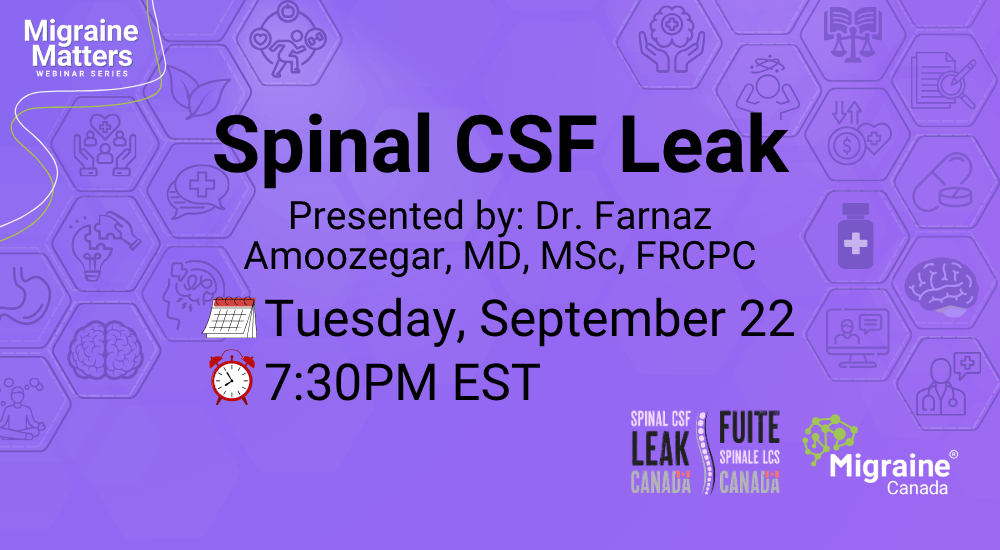 Spinal CSF Leak Webinar