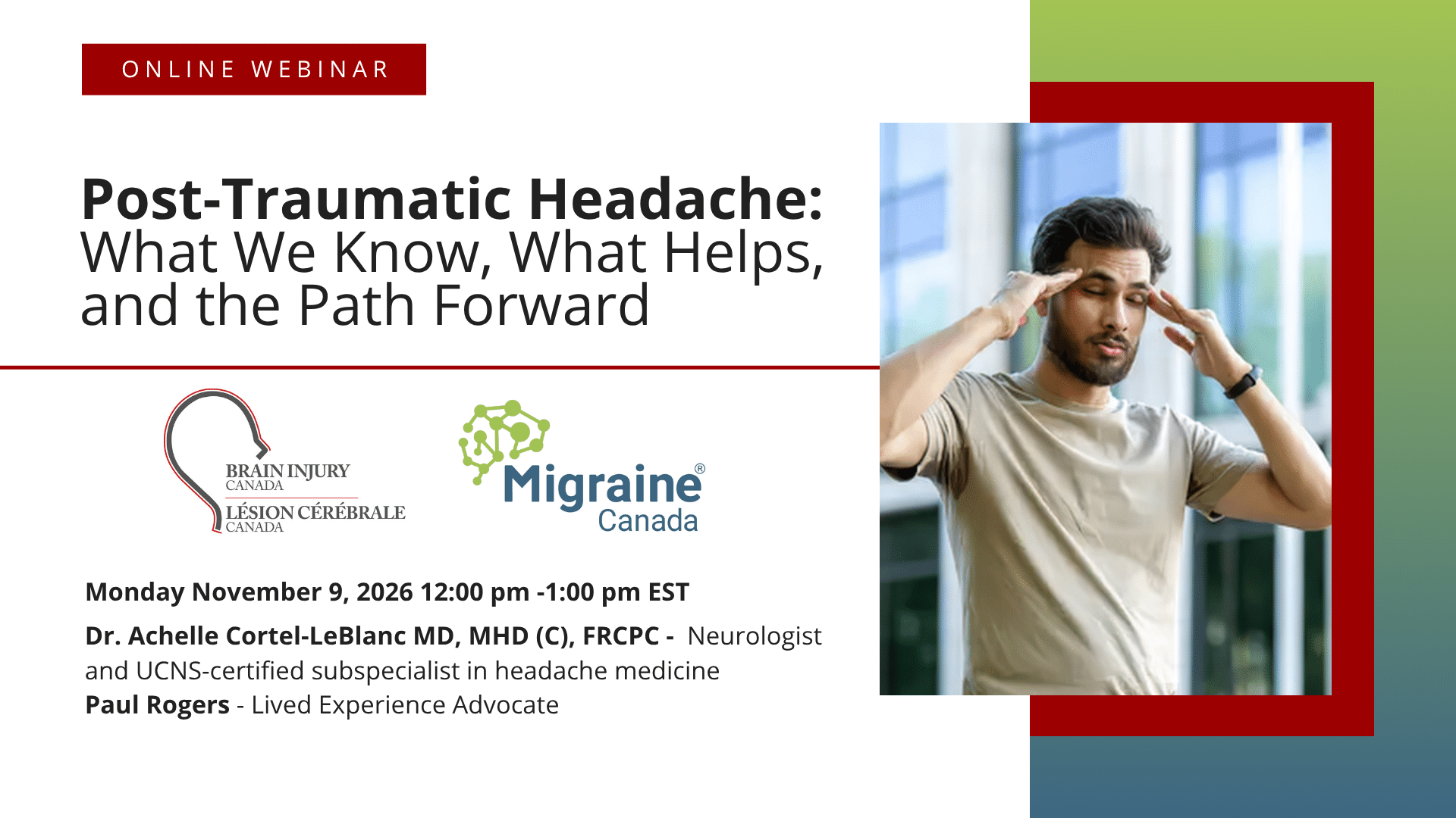 Post-Traumatic Headache: What We Know, What Helps, and the Path Forward